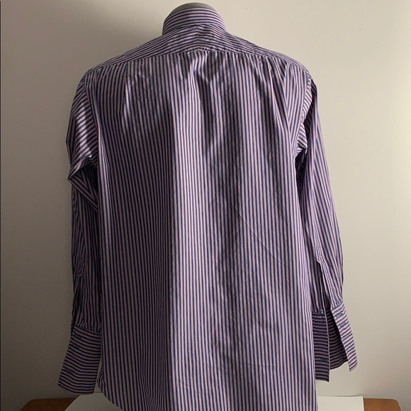 Vintage Striped Dress Shirt from Pink - Picture 6 of 7